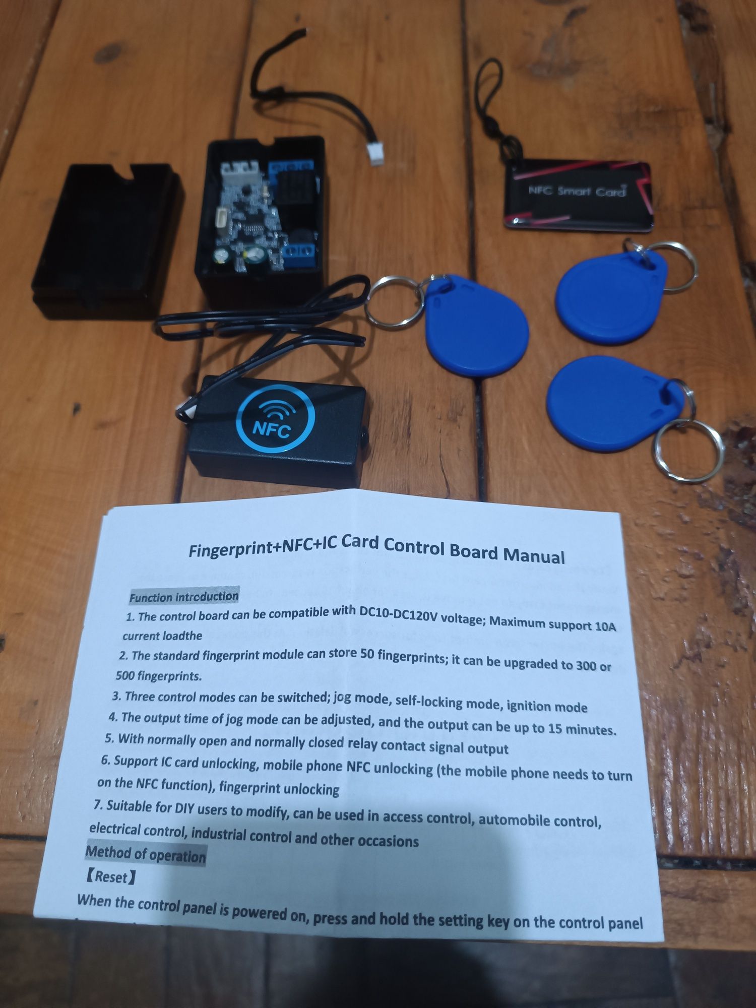 Módulo de controle NFC