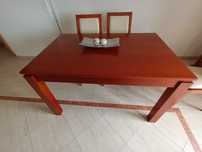 Mesa sala madeira extensivel