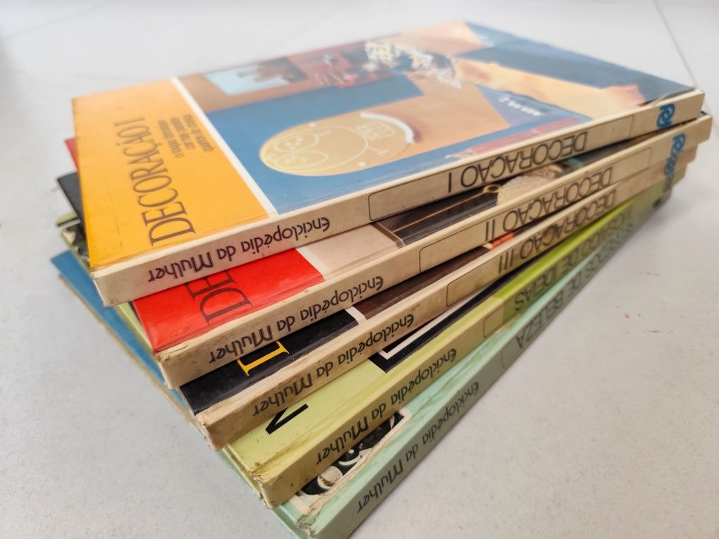 Lote de livros de Decoração - Anos 70/80 (Vintage)