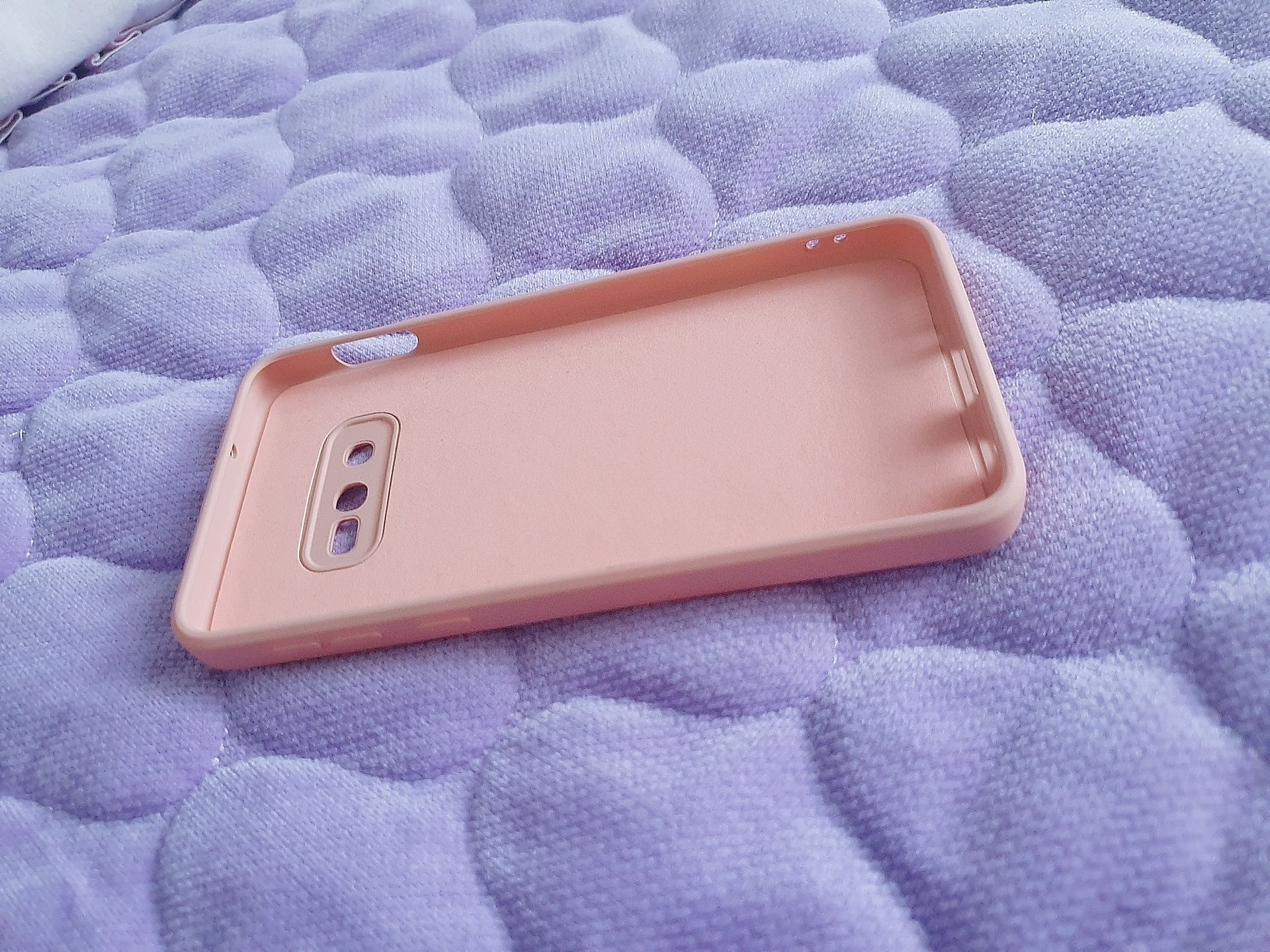 Obudowa do telefonu Samsung S10e różowa plecki silikonowa