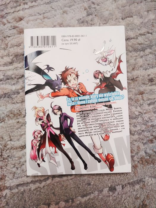 Manga Servamp tom 1