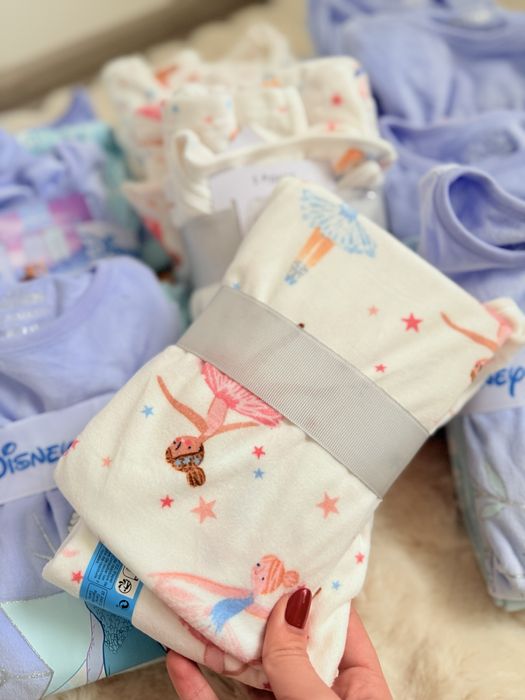 Піжама тепла фліс велюр Стіч Ельза Frozen Primark 104 110 116 122 128