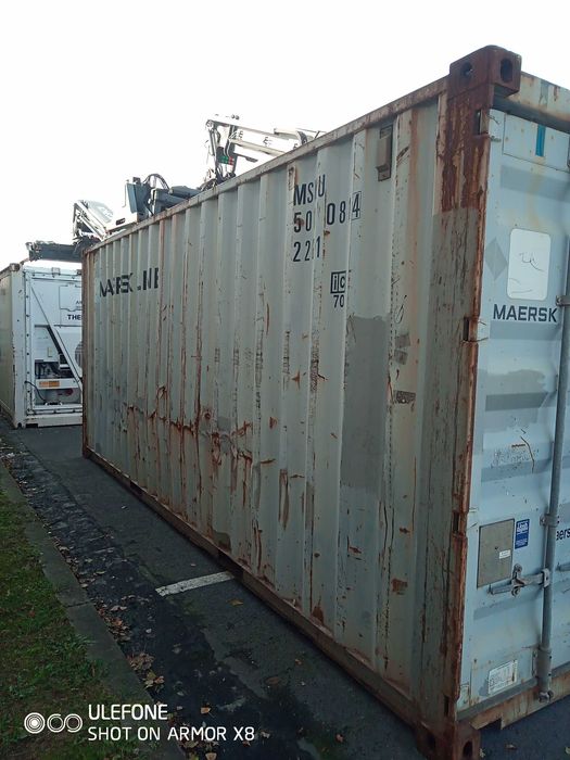Kontener ze zdjęć 20'DC 6 metrowy używany