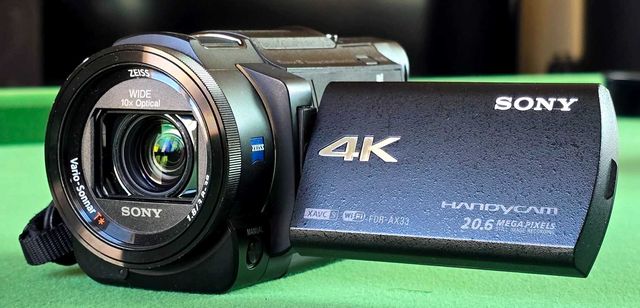 Kamera Sony FDR-AX33 4K + akcesoria