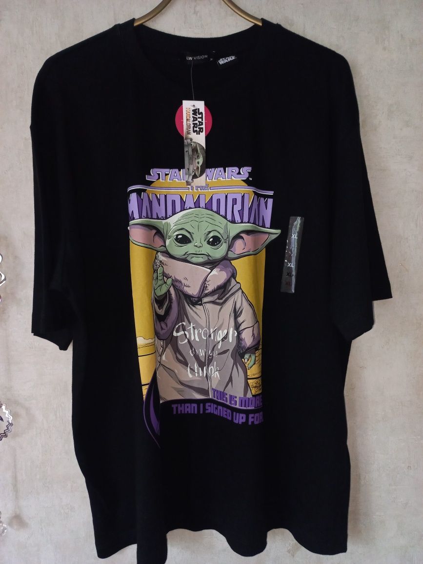 Футболка LC Waikiki Mandalorian,  великий розмір XL- XXL, Oversize Fit