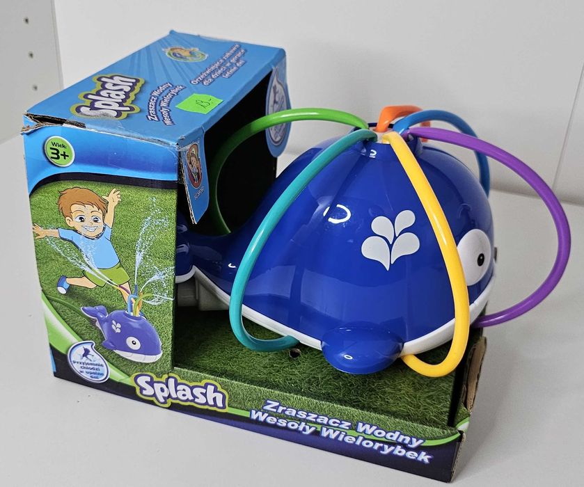 Splash wesoły wielorybek zraszacz wodny