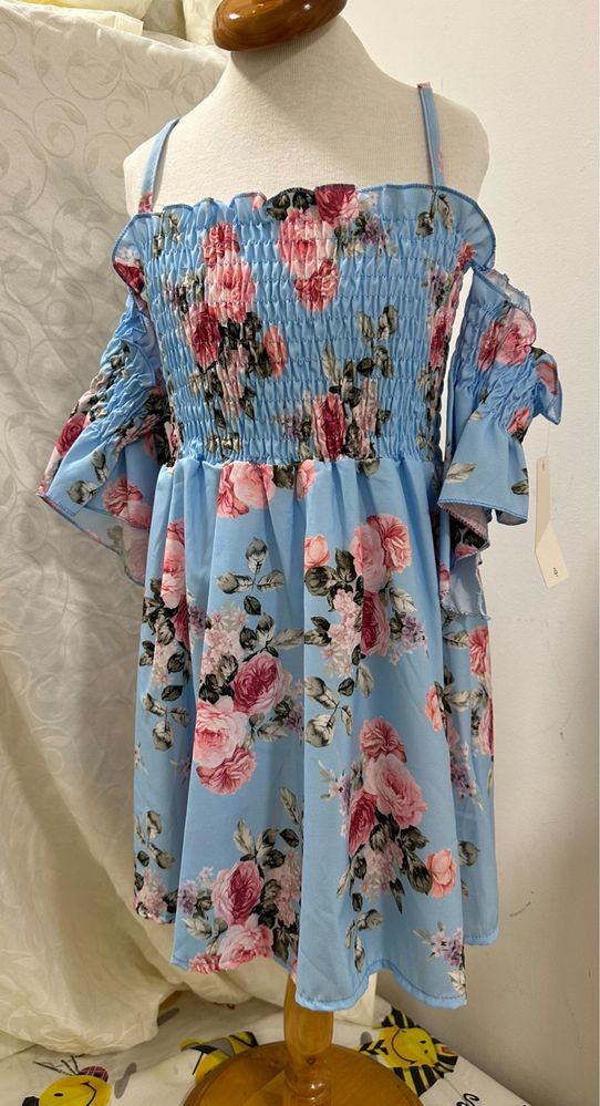 Vestido para criança de 04, 06, 08, 10, 12 e 14anos