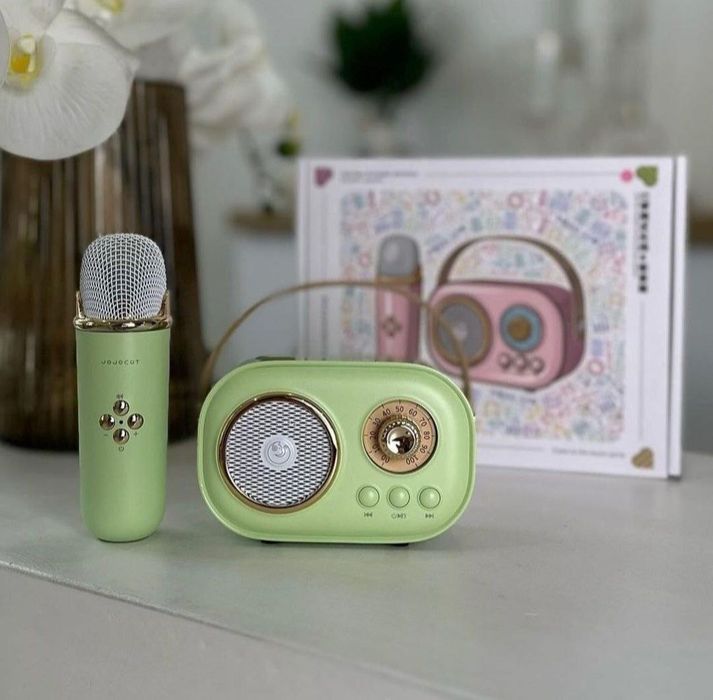 Караоке - мини, портативная колонка с
микрофоном