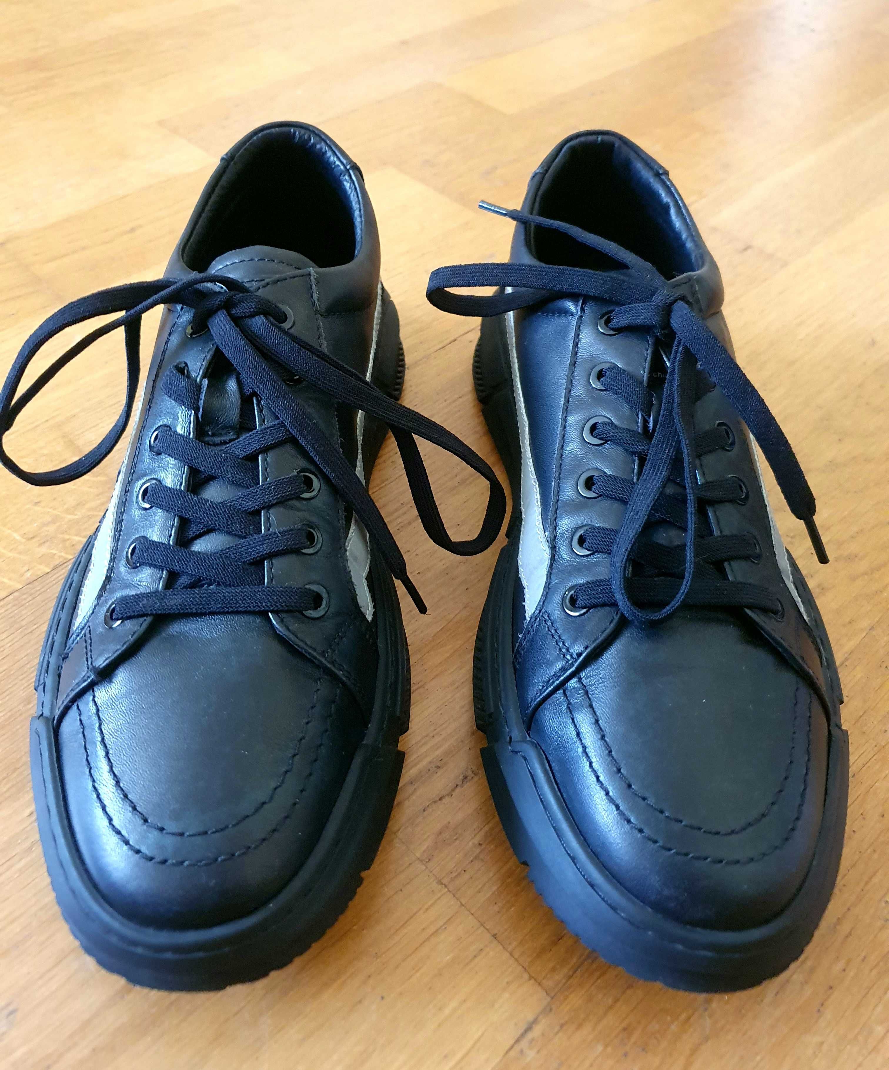 Туфли кожаные р.39 мужские кроссовки для мальчика стелька 24 см