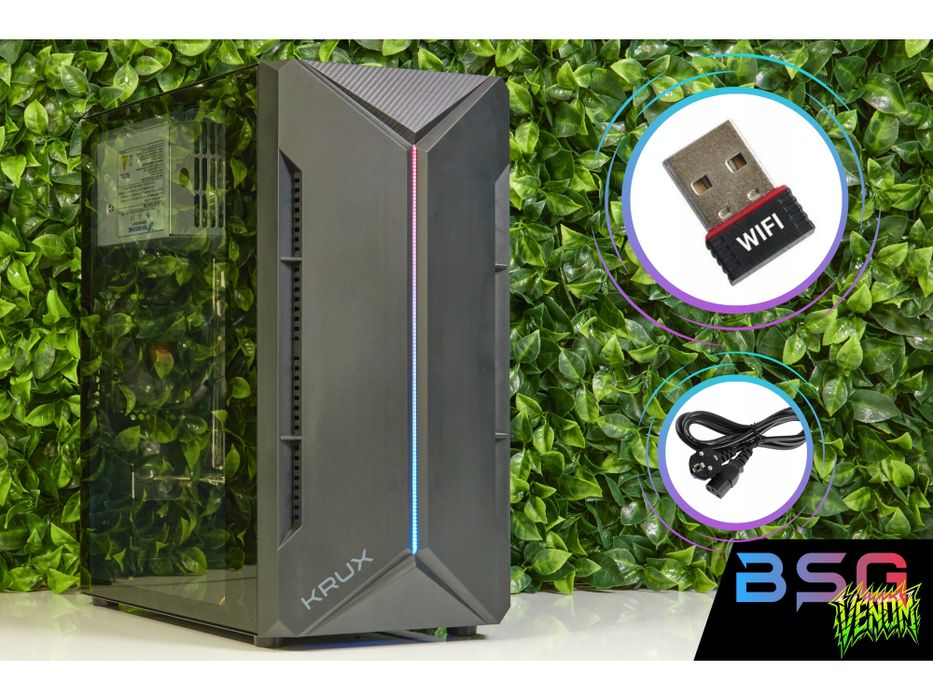 komputer gamingowy bsg venom i7-2gen 16gb 500hdd nvidia-gt1030 win10