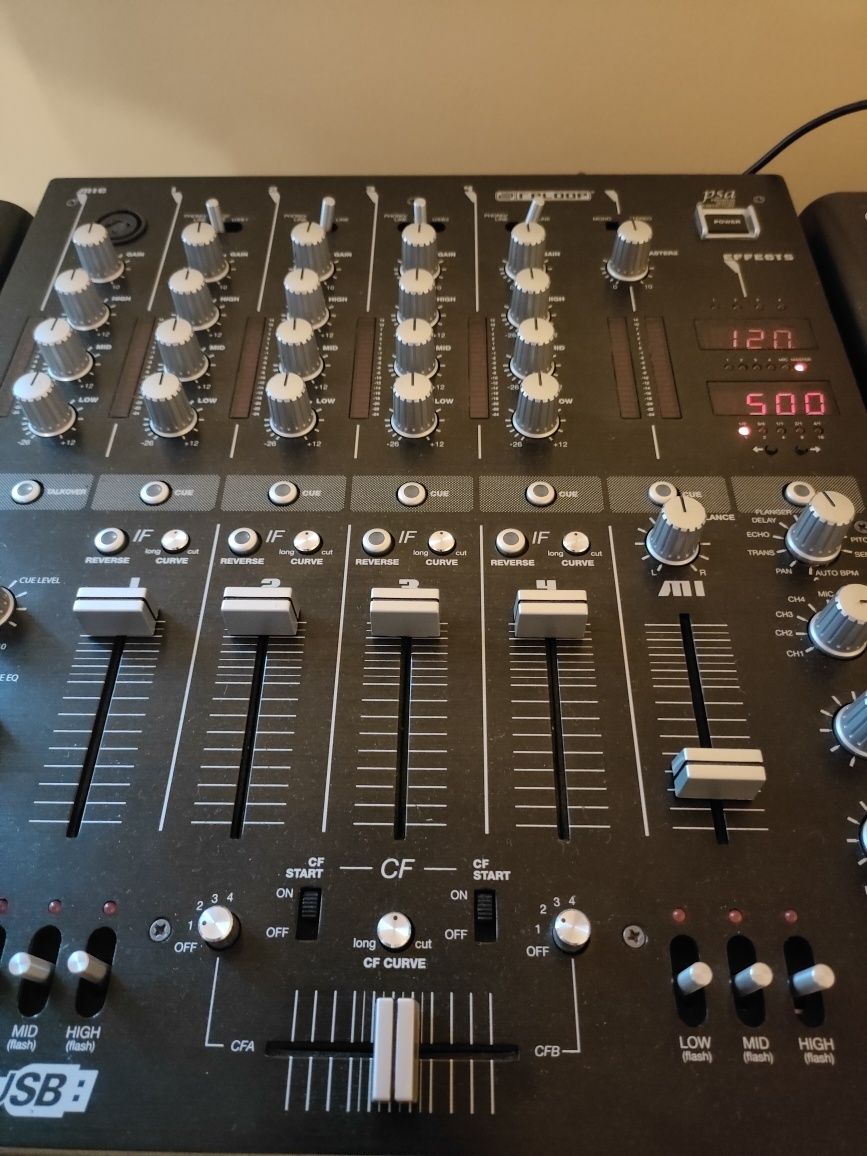 Konsola dj reloop 2 x rmp4 mikser RMX 40 USB