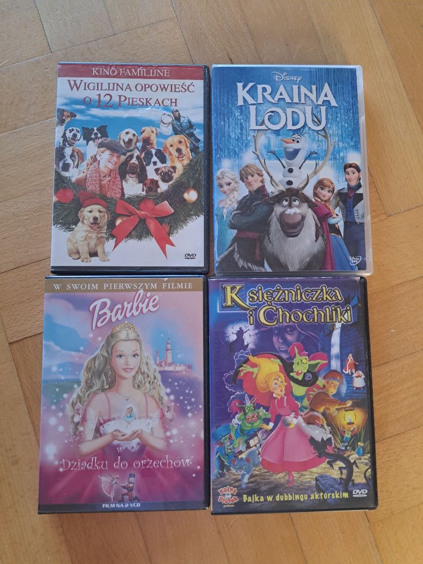 Zestaw filmow DVD Kraina lofu Barbie ksiezniczka