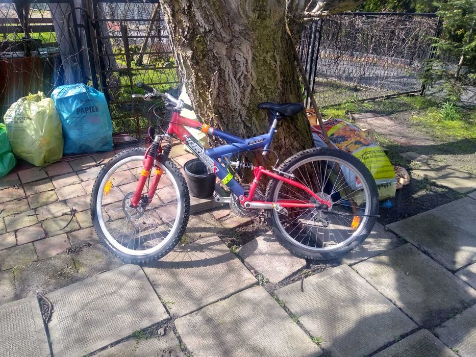 Rower dziecięcy z amortyzatorem