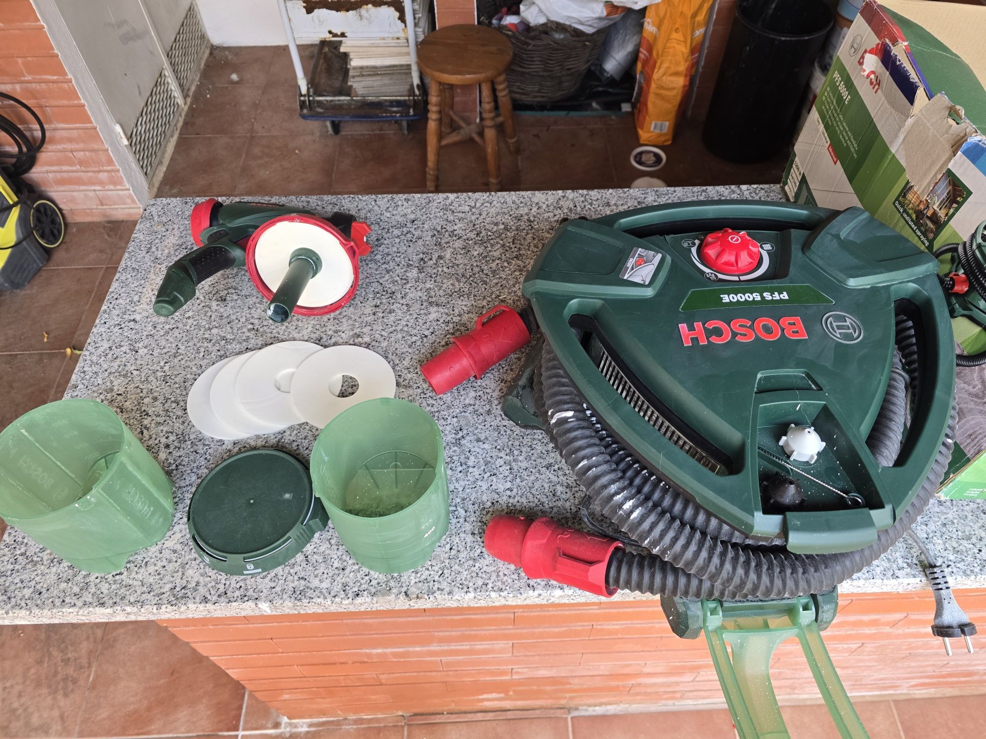 pistola de pintura bosch pfs 5000
