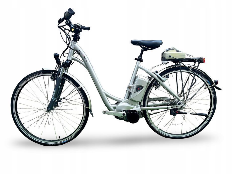 Rower Elektryczny Flyer Rama 51Cm Koła 28" Panasonic Nexus 8-Biegowy