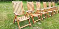 leżak ogrodowy drewniany fotel krzesło meble ogrodowe drewniane łózko