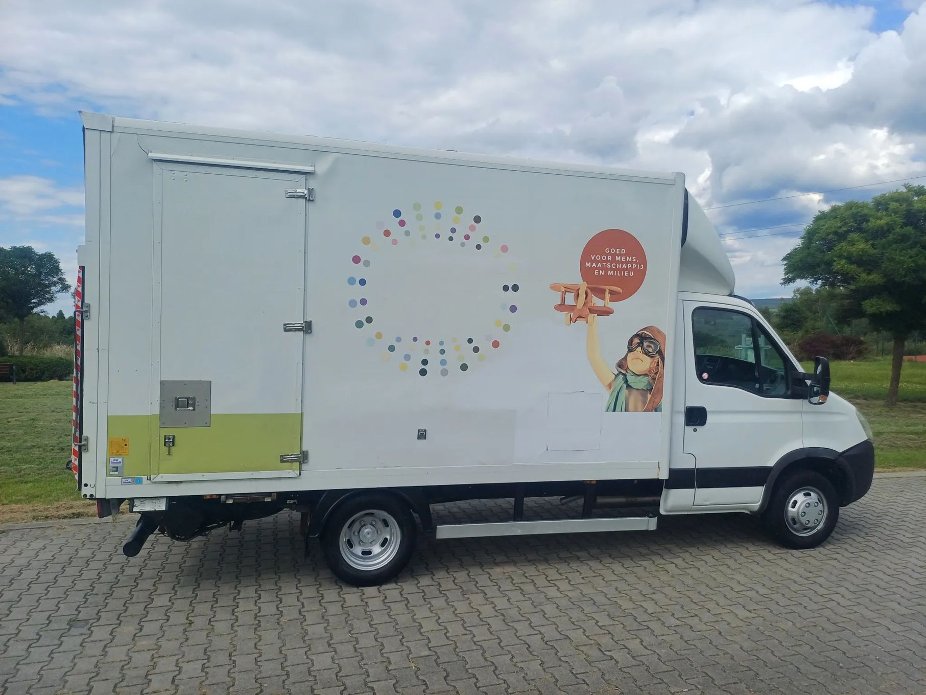 Iveco 50C15  3.0#Kontener#Winda