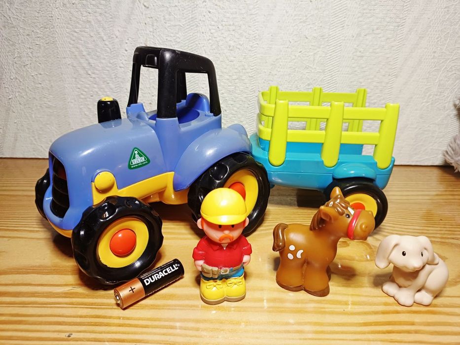 Трактор музичний  Keenway ELC інтерактивний сортер машинка Ферма Wow