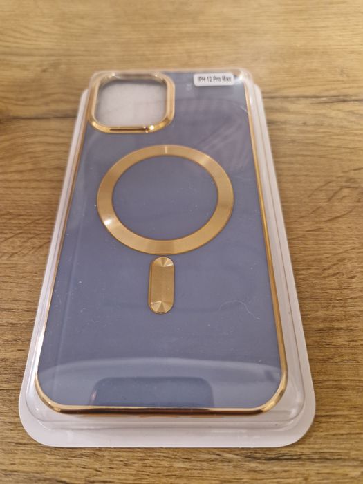 Etui Beauty Magsafe Case do Iphone 12 Pro Max niebieski