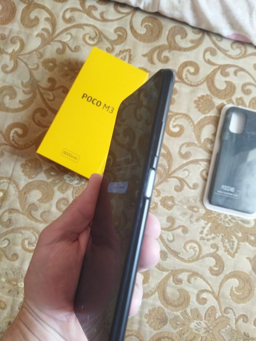 Xiaomi Poco m3 4+2/128 батарея 6000mAh