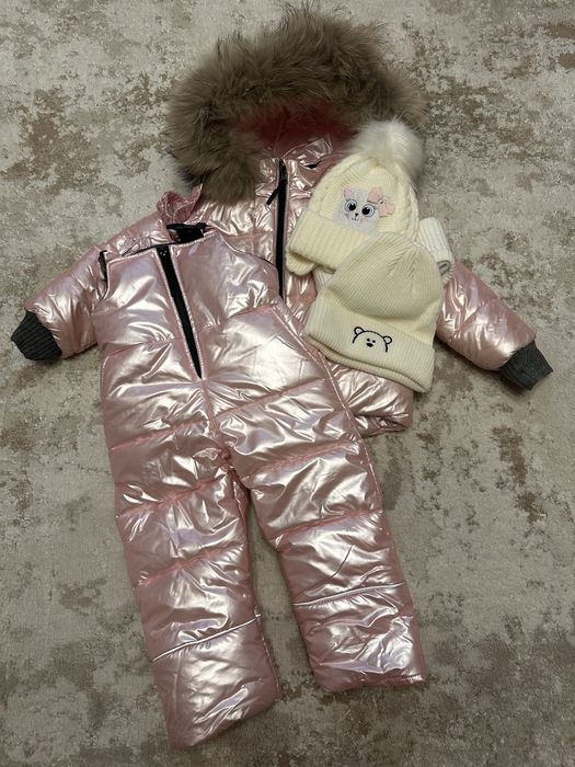 Зимовий роздільний комбінезон glamour kids