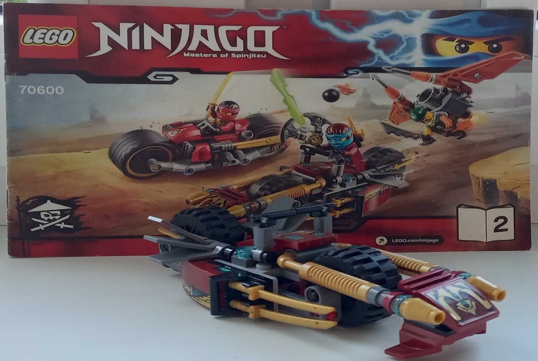 Lego Ninjago część zestawu 70600 pościg na motocyklu - motocykl Nyi