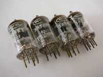 Lampy elektronowe RTC 5654 NOS dobrana czwórka
