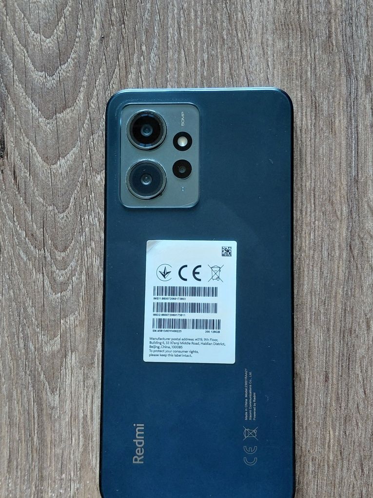 Redmi note 12 4gb/128 onyx Gray