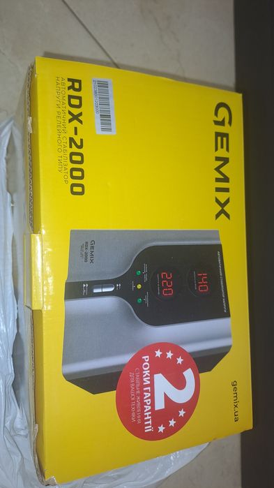 Стабілізатор напруги Gemix RDX 200