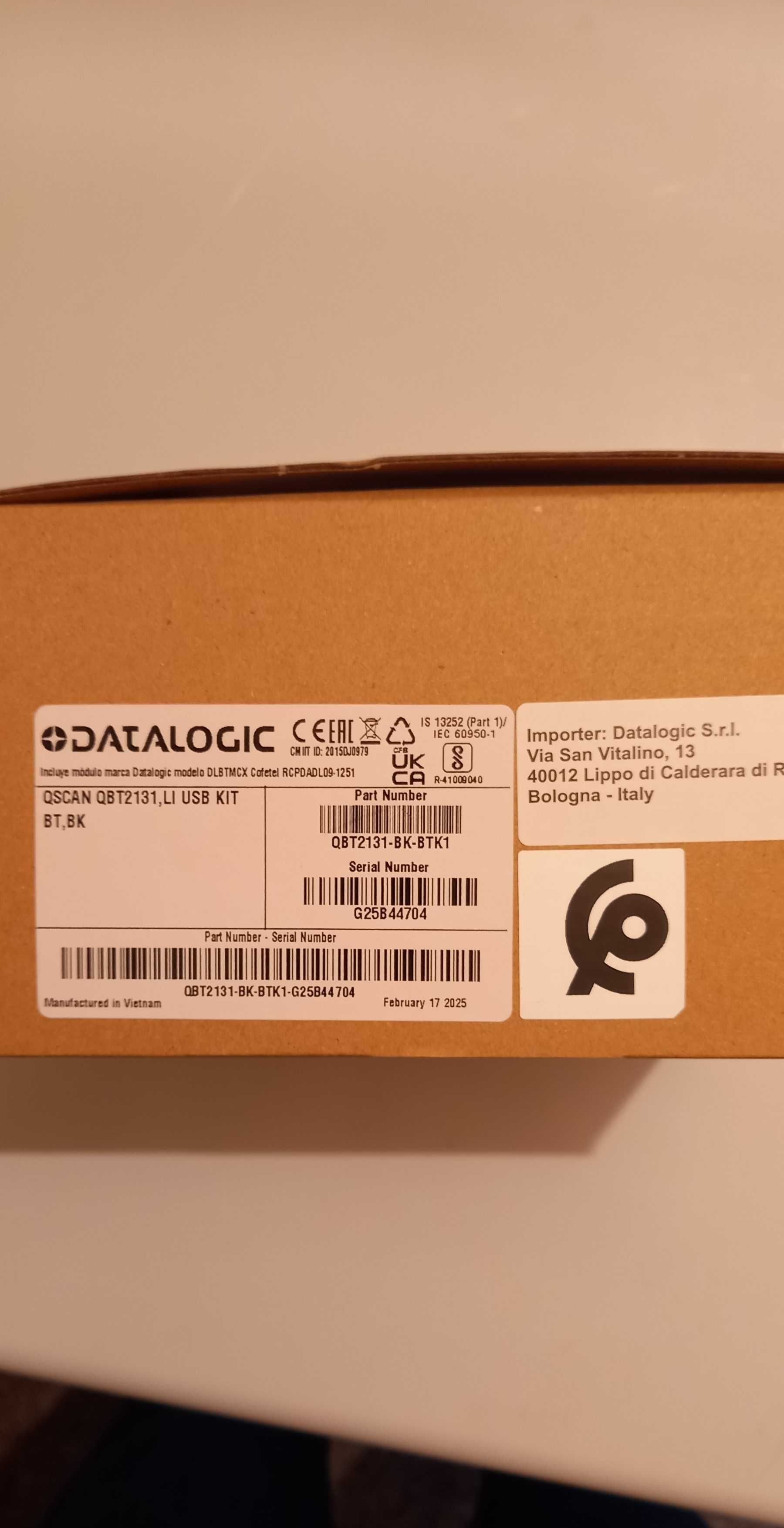 Datalogic QBT2131 skaner 1D bezprzewodowy