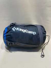 Śpiwór Turystyczny KING CAMP Oasis 220x75 cm niebieski