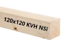 Drewno Konstrukcyjne KVH NSi C24 - 120x120 suszone strugane słupy