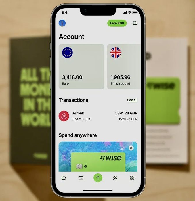 Аккаунт Wise Revolut Zen