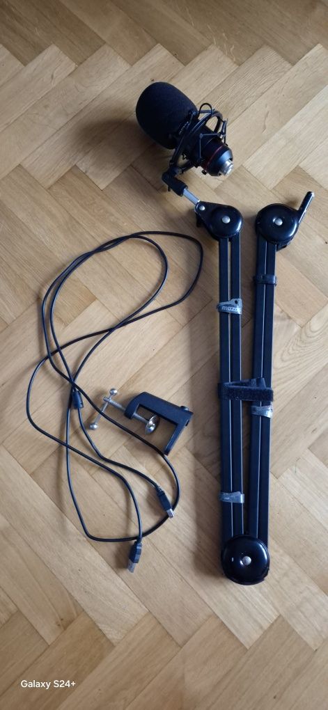 Statyw biurkowy Mozos SB36 + Mikrofon Mozos USB MKIT - 900PRO Gamer