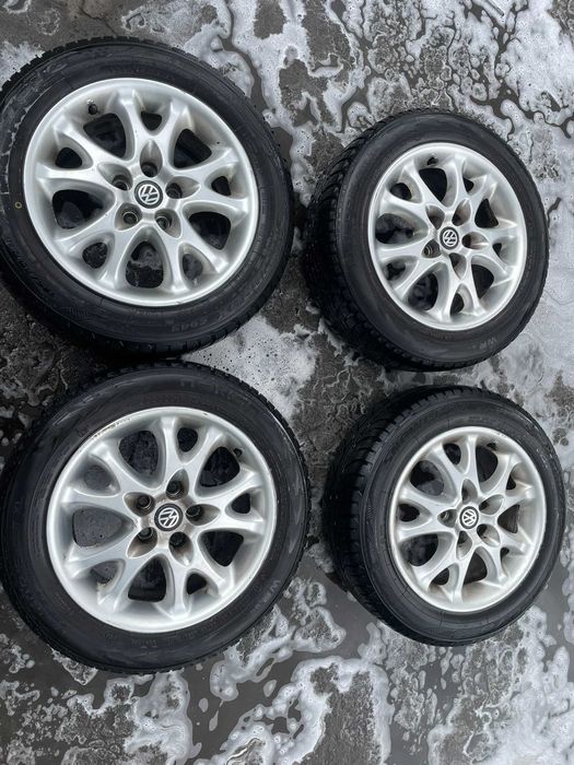 VW POLO V Seat Ibiza IV Komplet alufelgi alusy 185/60 r15 4x100