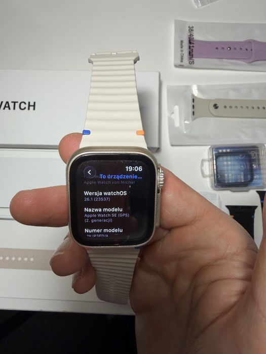 Apple Watch SE 2 Gen / super zestaw /