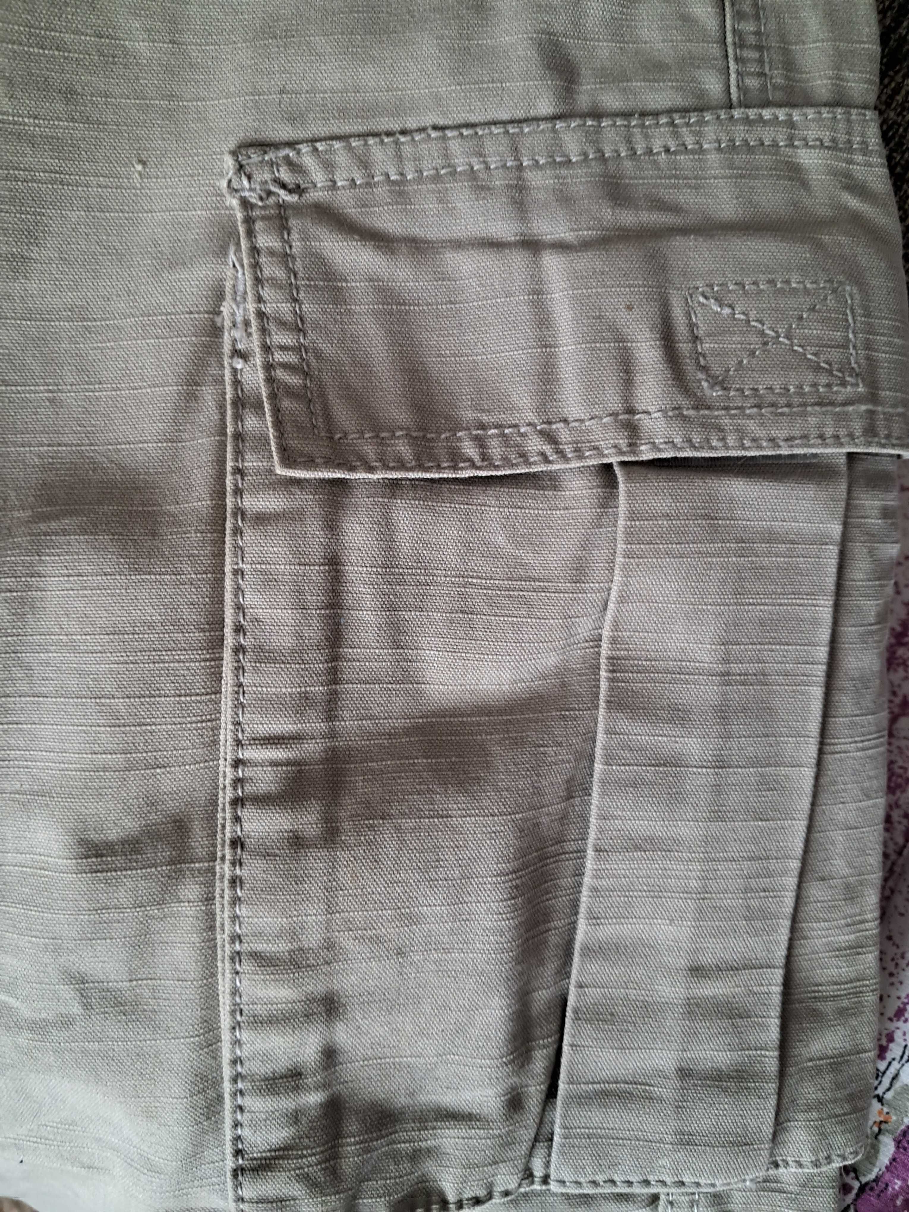 Beżowe bojówki męskie firmy Lians Jeans, rozm. L (nowe)