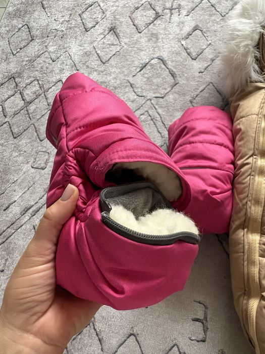 Зимовий конверт-кокон і муфта для ручок для коляски від DoRechi