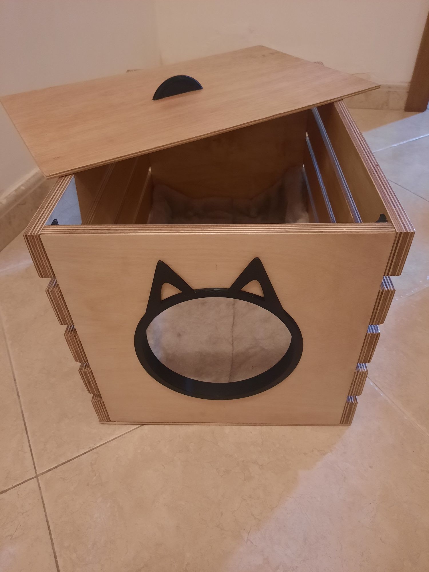 Caixa/cama para Gato