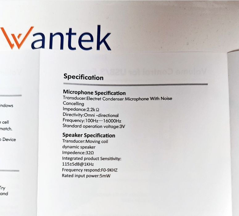 Słuchawki nauszne komputerowe gamingowe Wantek 882FUSB z mikrofonem