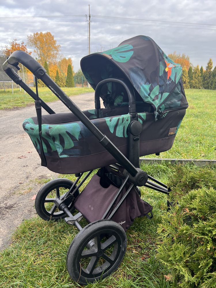 Люлька, візок, коляска Cybex Priam Birds of Paradise