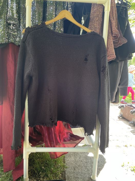 Sweterek alternative opium punk matal