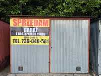 Sprzedam GARAŻ na gruncie PKP - przy stacji Orlen