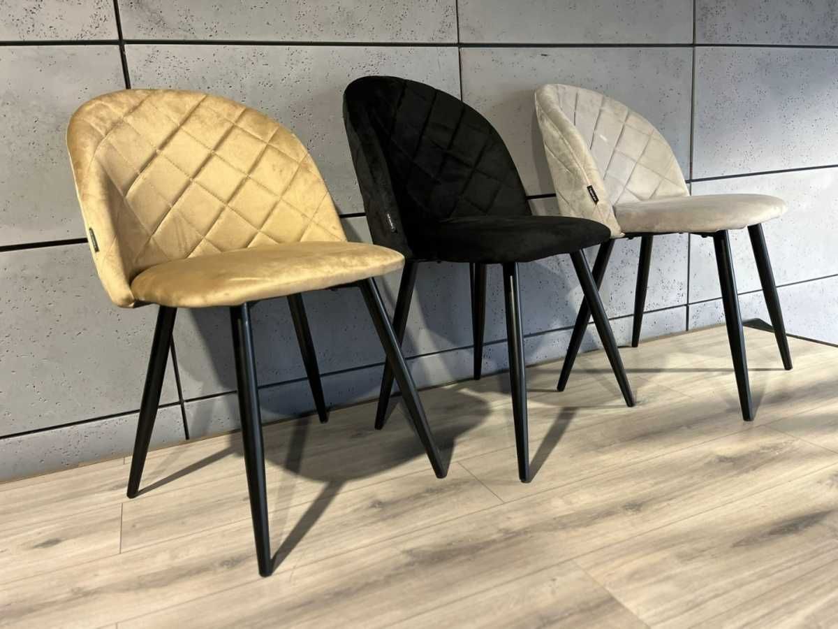 Krzesła do salonu kuchni jadalni tapicerowane LUGANO nowe