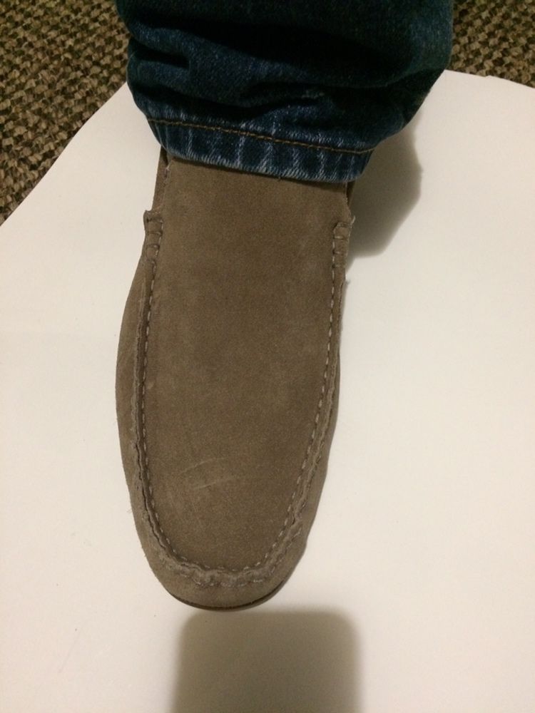 Продам мужские замшевые туфли фирмы «Clarks”