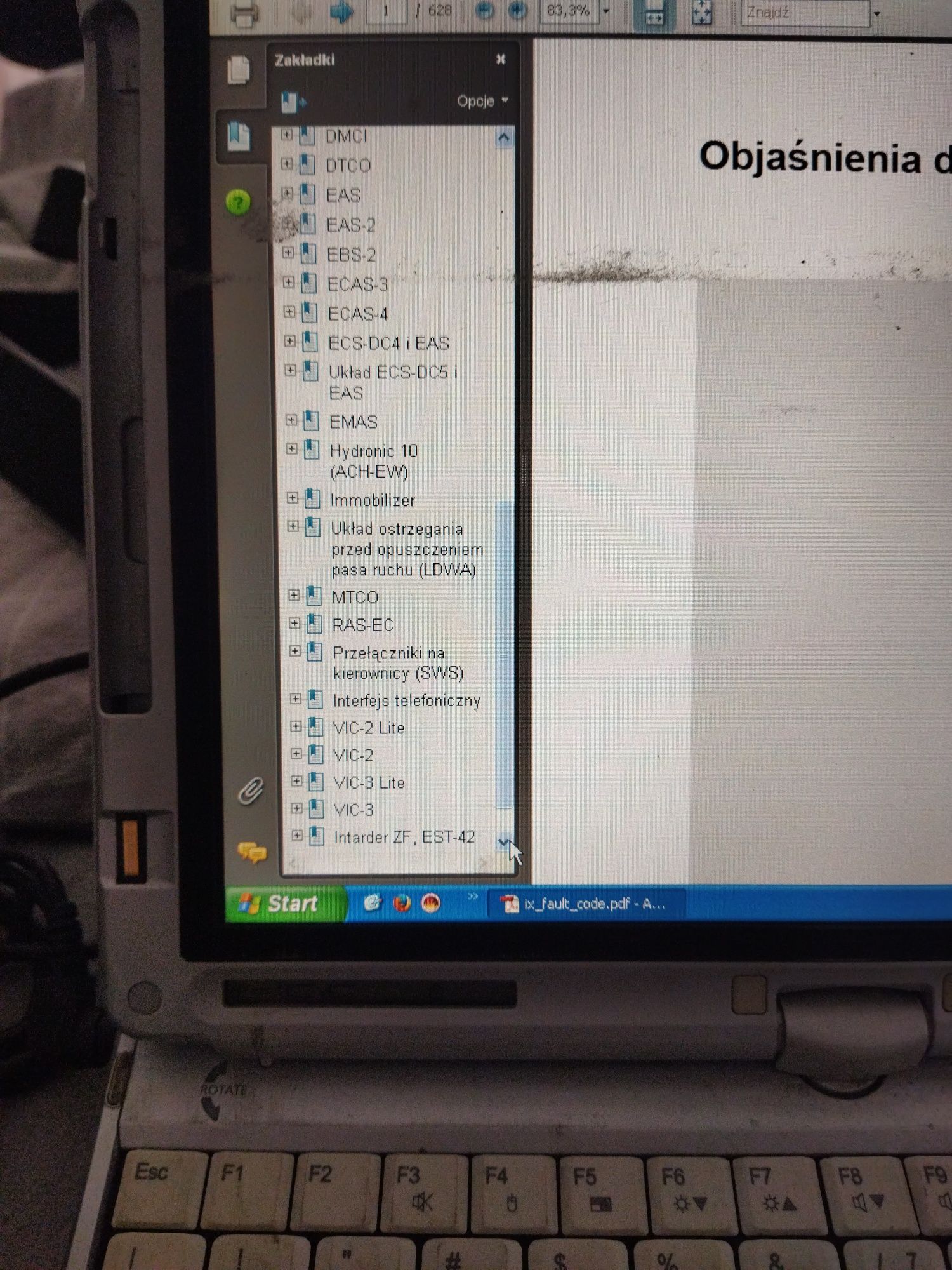 Davie DAF komputer diagnostyczny