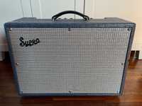 Lampowe combo, wzmacniacz Supro DualTone 1624T 24W 6973 plus case