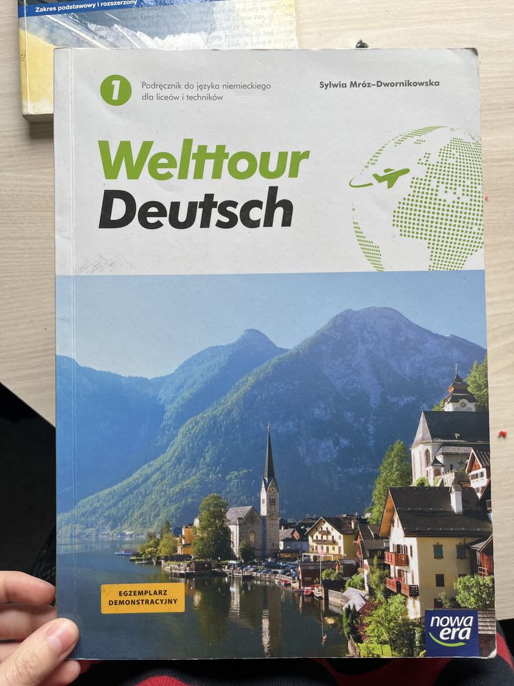 Podręcznik język niemiecki 1 klasa techikum „Welttour Deutsch”