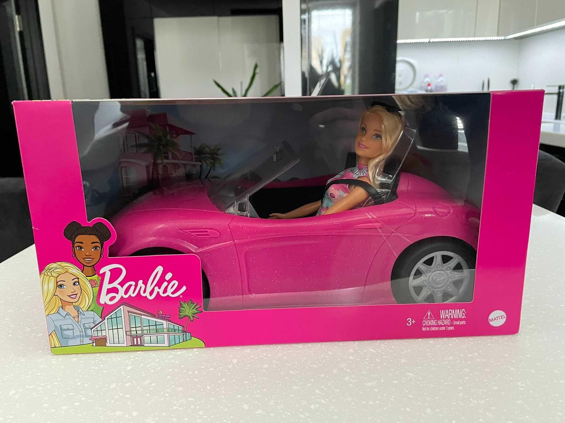 Лялка Барбі и кабріолет Convertible and Doll Pack Barbie FPR57