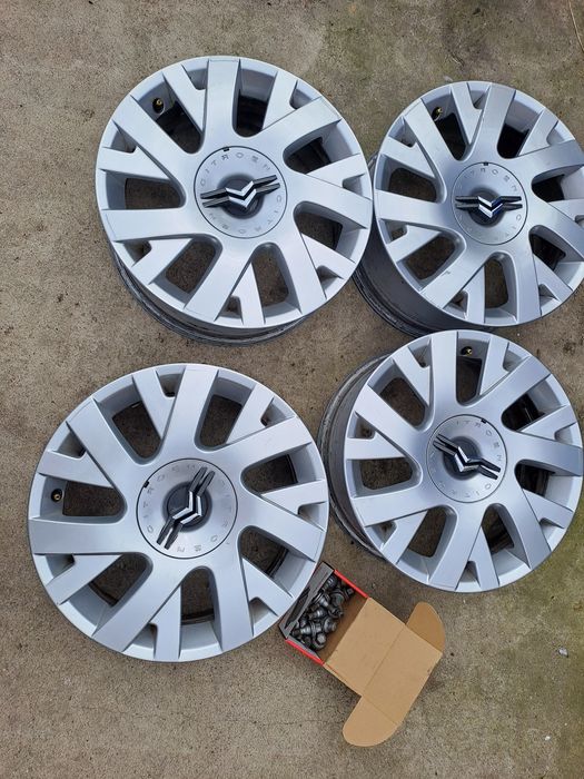 4szt Felgi Aluminiowe Citroen 17cali 4x108 Komplet Plus Śróby